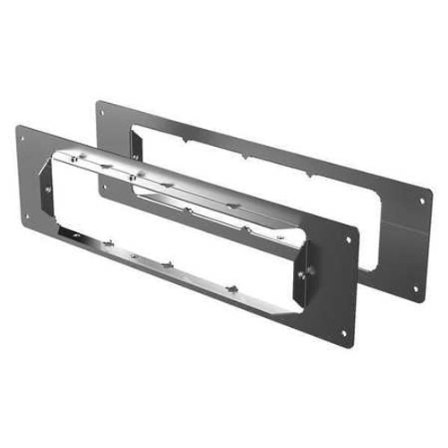 STI EZP433W ONE PAIR FOUR GANG MOUNTING PLATES