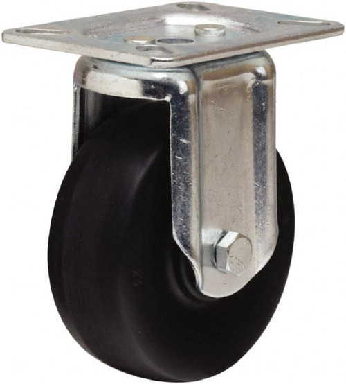 HAMILTON R-HL-4EO RIGID CASTER,HL 4X1-1/2 EBONITE