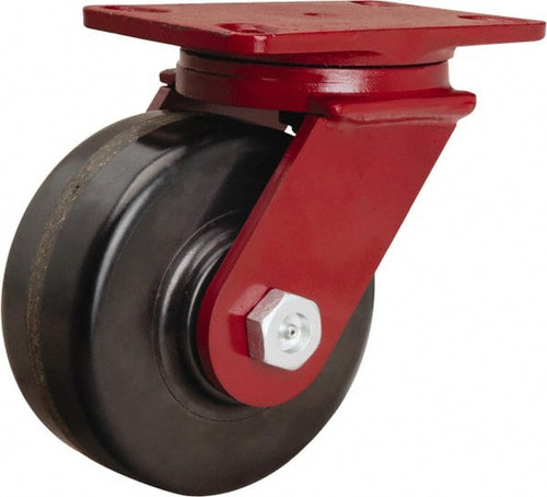 HAMILTON S-FM-6PT SWIVEL CASTER,FM 6X2-1/2 PLASTEX