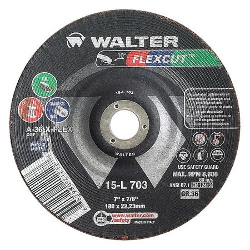 FLEXCUT 15L602 FLEX GRINDING WHEEL 6 X 5/8-11 24 GRIT FLEXCUT 15L602 FLEX GRINDING WHEEL 6 X 5/8-11 24 GRIT