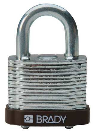BRADY SPC ABSORBENTS 123272 KEYED PADLOCK DIFFERENT 1-5/16 W