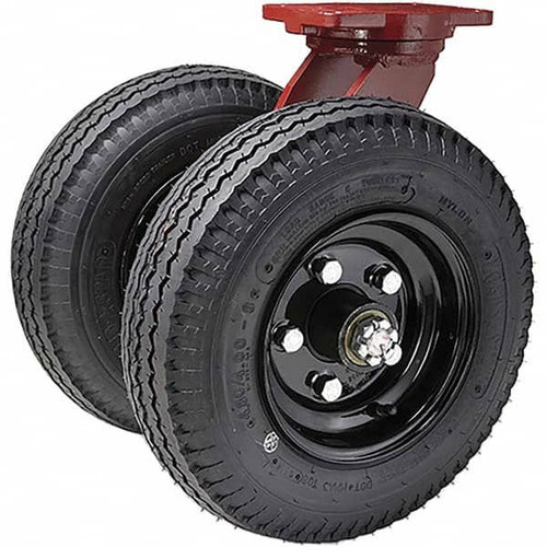 HAMILTON S-72210-PR SWIVEL CASTER,7200 21 PNEUMATIC WHEELS