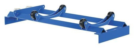 GRAINGER GLOBAL SOURCING PRDC-42-R PALLTRACKDRUM ROLLRCRADLE BLUE 17-3/8INW
