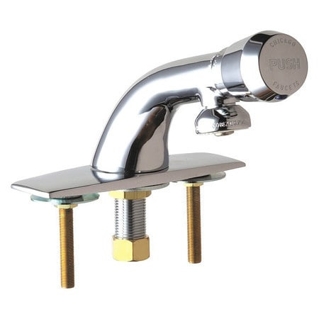 CHICAGO FAUCETS 857-665PSHABCP HOT AND COLD WATER MIXING METERING