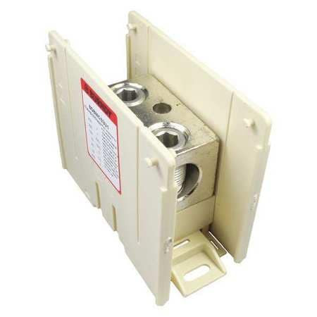 BURNDY BDBMCS3U1 POWER DISTRIBUTION BLOCK,6 AWG TO 350MCM