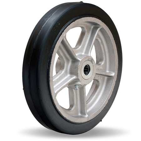 HAMILTON W-1020-RA-3/4 RUBBER ON ALUMINUM WHEEL 10X2IN