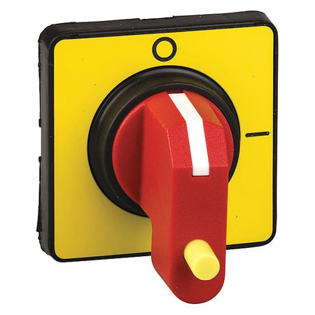 SQUARE D KCC1YZ 45MMX45MM RED+YELLOW OPER 1HOLE MTG