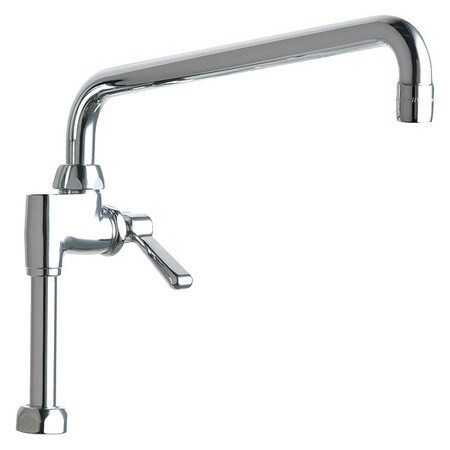 CHICAGO FAUCETS 613-AL12ABCP PRE-RINSE ADAPTA FITTING