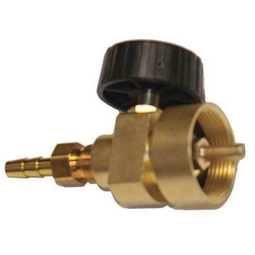 AIR SYSTEMS INTERNATIONAL BBK-R17 REGULATOR 17L CALIBRATION GAS CYLINDER