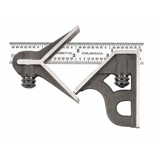 STARRETT C11HC-4-4R COMBINATION SQUARE- 4"- 4R GRADS - ALT N