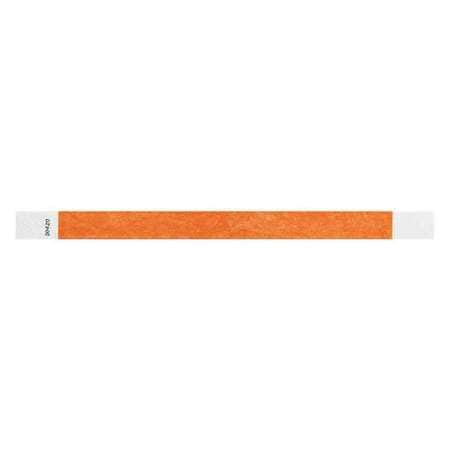 IDENTIPLUS T3-04 ID WRISTBAND ADHESIVE ORANGE PK500