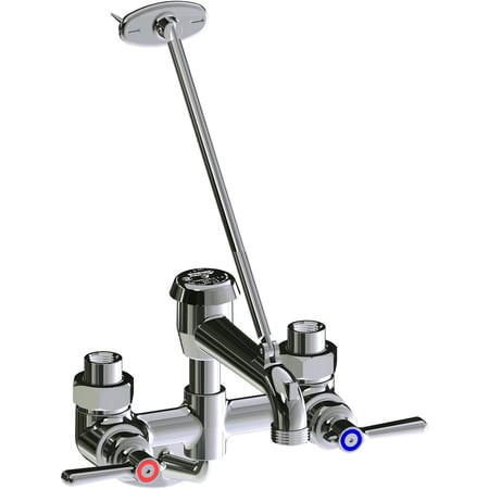 CHICAGO FAUCETS 835-369CP EXPOSED HOT AND COLD WATER SERVICE