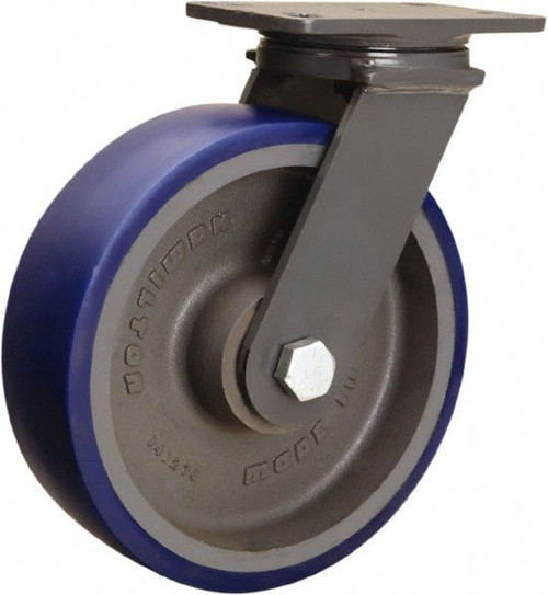 HAMILTON S-ES-13SPB SWIVEL CASTER,ES 10X3 POLY-SOFT