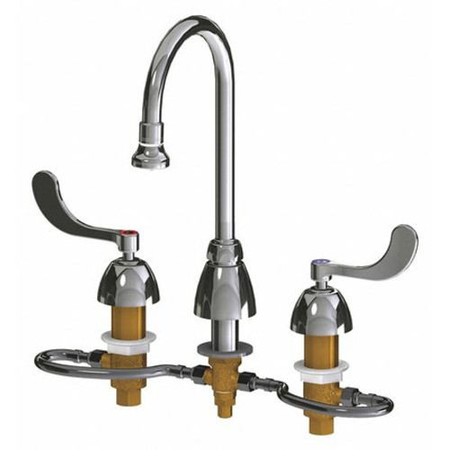 CHICAGO FAUCETS 786-HGN2BE4-317AB CONCEALED KITCHEN SINK FAUCET