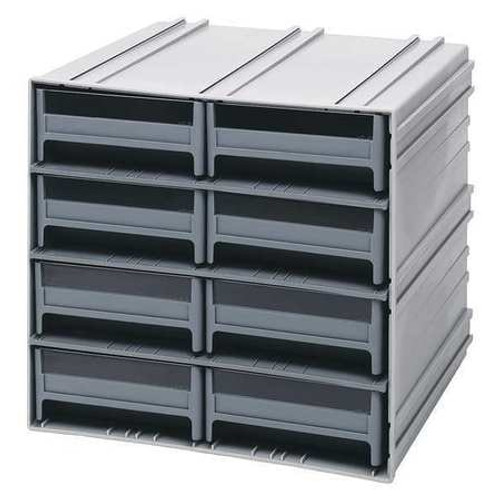 QUANTUM STORAGE SYSTEMS QIC-83GY 8 BIN INTERLOCKING STORAGE CABINETS