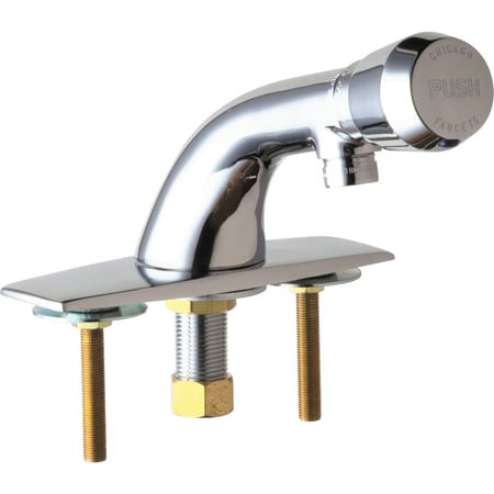 CHICAGO FAUCETS 857-E12V665PSHAB LAVATORY FAUCET METERING