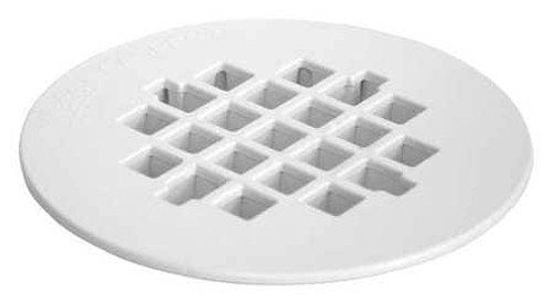 OATEY 42136 REPLACEMENT SHOWER STRAINER 4.25IN WHITE
