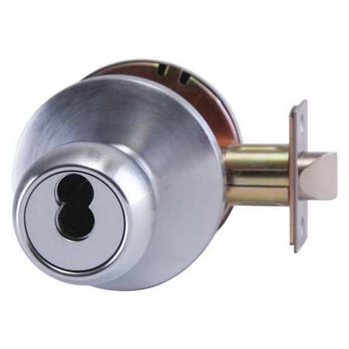 BEST 6K37AB4CSTK626 GRADE 2 OFFICE CYLINDRICAL LOCK, ROUND K