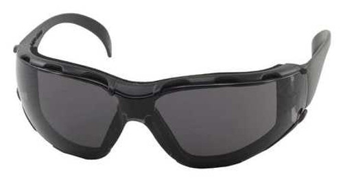 BOUTON OPTICAL 250-01-F021 GRAY LENSES, FRAMELESS SAFETY GLASSES