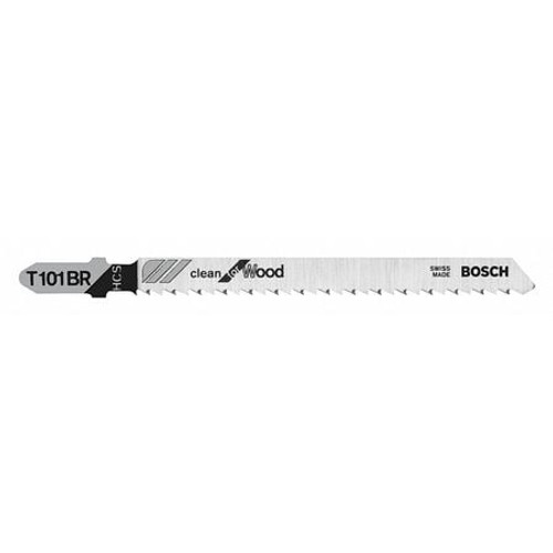 BOSCH POWER TOOLS T101BR100 4IN 10TPI HCS SHANK JIGSAW BLADE PK100