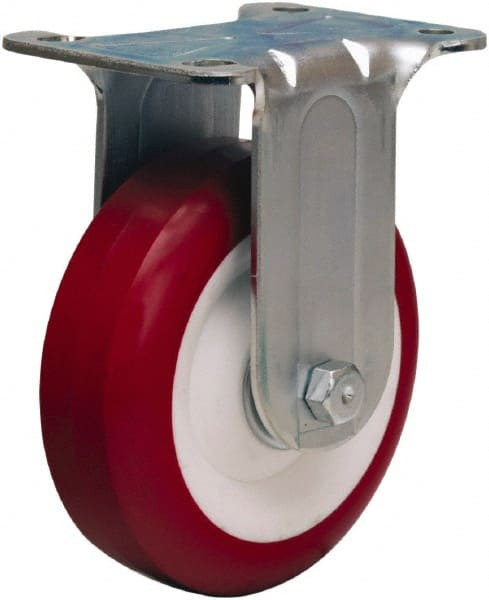 HAMILTON R-341-NF RIGID CASTER,300 4X1-3/8 POLY-TECH