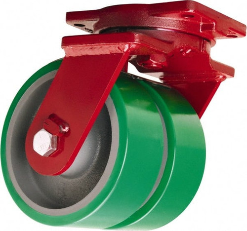 HAMILTON S-EHD2-83DT SWIVEL CASTER,EHD2 8X3 DURALAST