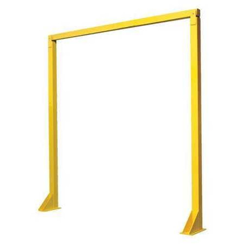 VESTIL DWB-810 WARNING BARRIER 8FT X 10FT DOOR W 15IN L