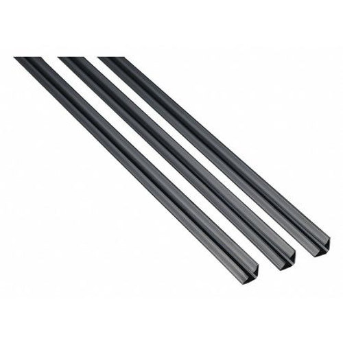 NATIONAL GUARD 5020C-36x84 BATWING SMOKE SEAL TPE RUBBER 1/2IN.H