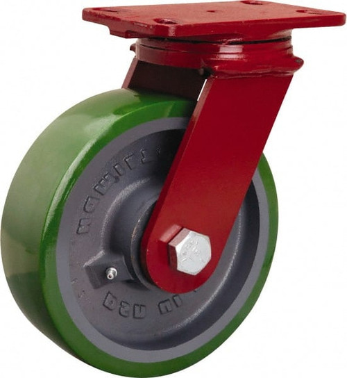 HAMILTON S-FM-8DT SWIVEL CASTER,FM 8X2-1/2 DURALAST