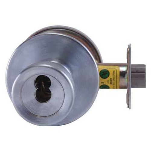 BEST 8K37AB6AS3626 KNOB LOCKSET MECHANICAL ENTRANCE GRD. 1
