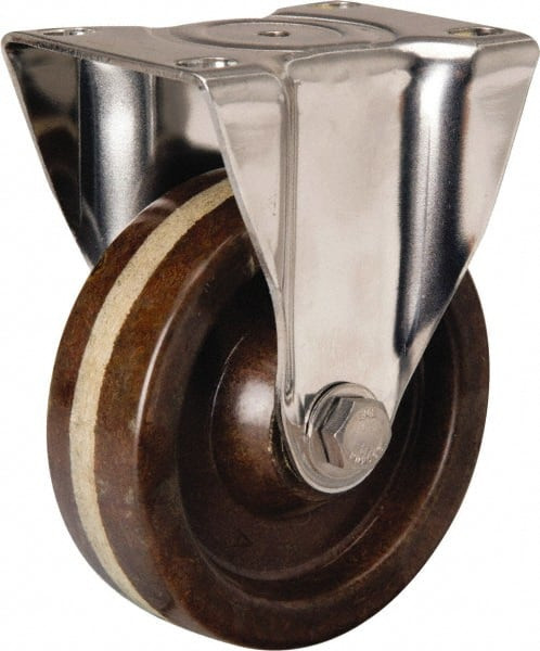 HAMILTON R-STL-4HHP RIGID CASTER,STL 4X1-1/4 PLASTEX