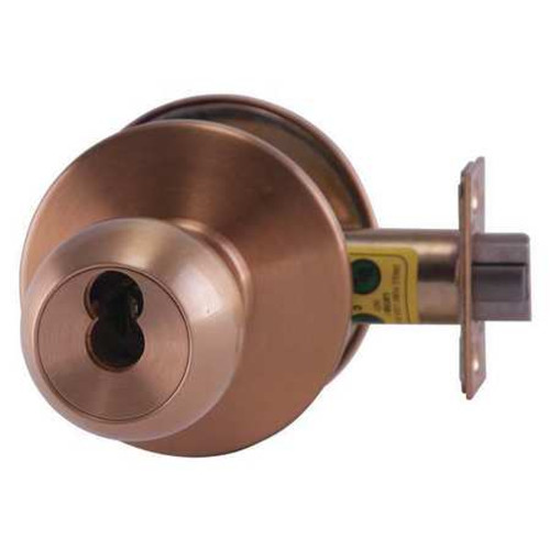 BEST 8K37AB4AS3612 KNOB LOCKSET MECHANICAL ENTRANCE GRD. 1