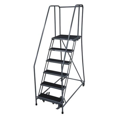 COTTERMAN 1006R2630A2E30B4C1P6 ROLLING LADDER 90 IN H 59 DEG. RUBBER