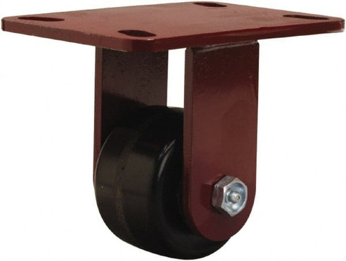 HAMILTON R-HS-3P RIGID CASTER,HS 3-1/4X2 PLASTEX