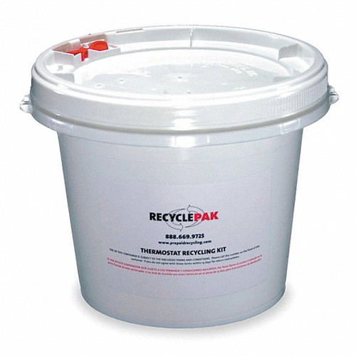 RECYCLEPAK SUPPLY-066-SWS 1 GAL UW MERCURY DEVICES RECYCLING PAIL
