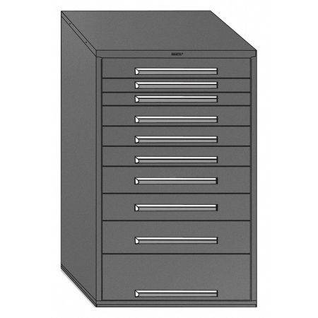 EQUIPTO 4344D18N-GY DRAWER CABINET DARK GRAY SURF. MAT. STL