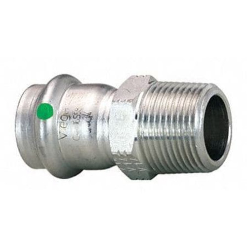 VIEGA 80040 LF 1 X 1 SS 316 ADPT P X M NPT
