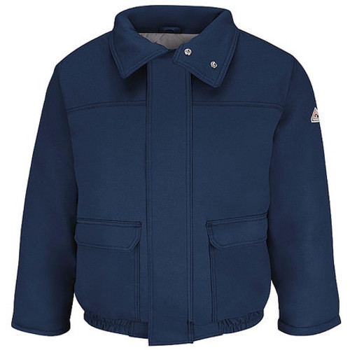 BULWARK JLR8NV LN XXL INS BOMBER COMFORTOUCH 7OZ NAVY