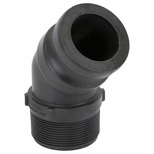 BANJO CORPORATION 200F45 2 45 MALE ADAPTER - 2 MALE THREAD WT BANJO CORPORATION 200F45 2 45 MALE ADAPTER - 2 MALE THREAD WT