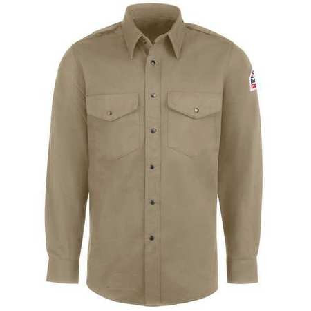 BULWARK SES2TN RG M DELUXE SHIRT EXCEL - FR 7OZ TAN