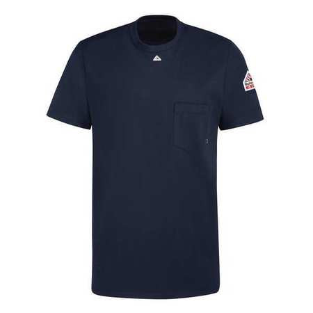 BULWARK SET8NV SS 3XL SS FR INTERLOCK TEE GREY 6.25 OZ