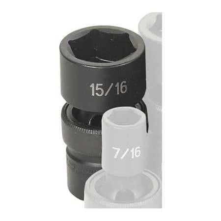 GREY PNEUMATIC 2030U 1/2" DRIVE X 15/16" STANDARD UNIVERSAL