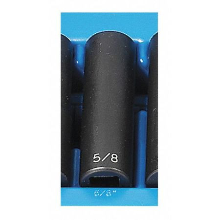 GREY PNEUMATIC 2120D 1/2" DRIVE X 5/8" DEEP -12 POINT