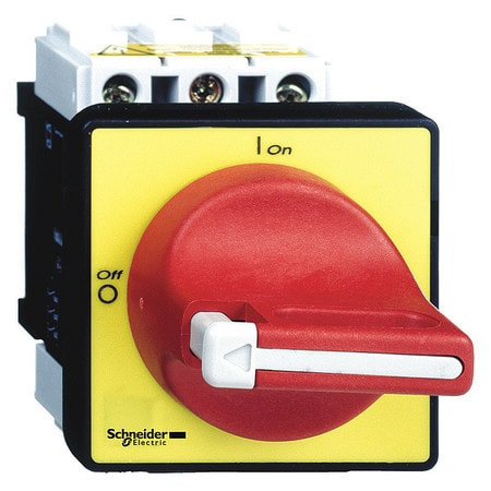 SQUARE D VCF2 25AMP SWITCH KIT W/4HOLE MTG RED/YELLOW