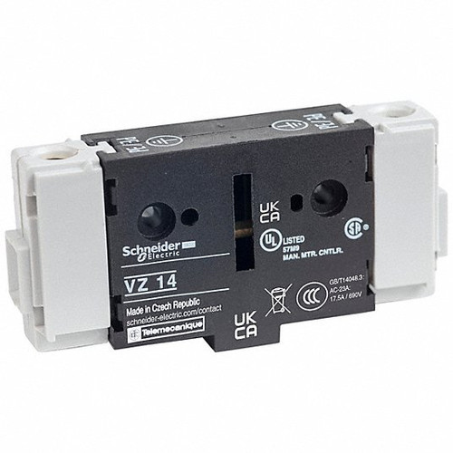 SCHNEIDER ELECTRIC VZ14 GROUNDING MODULE FOR 10 TO 25 AMP SWITCH