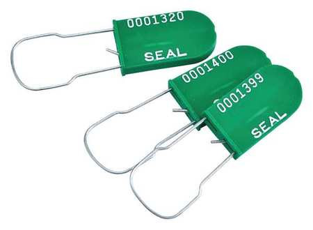 BRADY SPC ABSORBENTS 95171 PADLOCK SEAL POLYPROPYLENE PK100