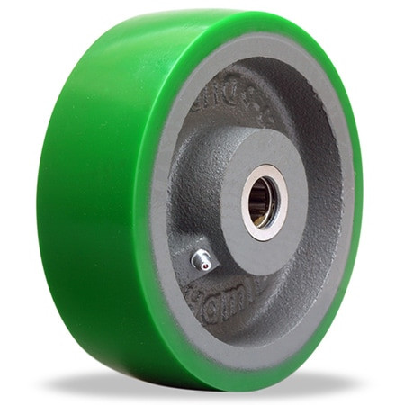 HAMILTON W-620-D-5/8 6" DIAM X 2" WIDE, POLYURETHANE ON CAST 