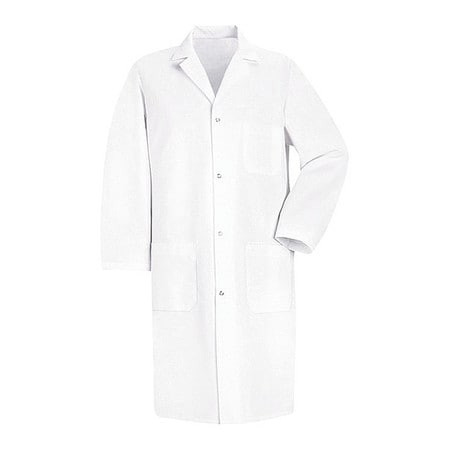 RED KAP 5080WH RG 3XL 508WHT MENS WHITE LS LAB COAT