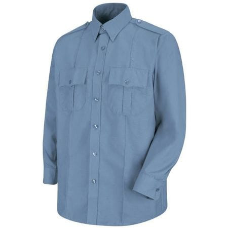 HORACE SMALL SP36MB M 323 MNS L/S MED BLUE SECURITY SHIRT