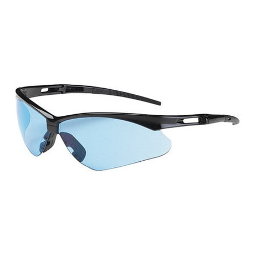 BOUTON OPTICAL 250-AN-10113 LIGHT BLUE LENSES, FRAMELESS SAFETY GLAS